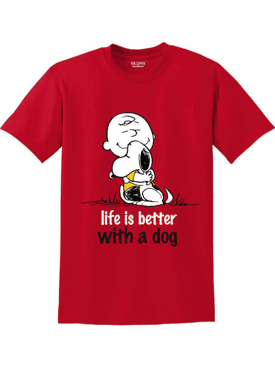 Παιδικό T-shirt Κόκκινο