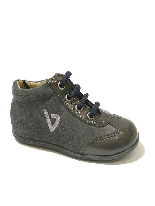 Balducci Anatomical Leather Kids Boots with Lac...