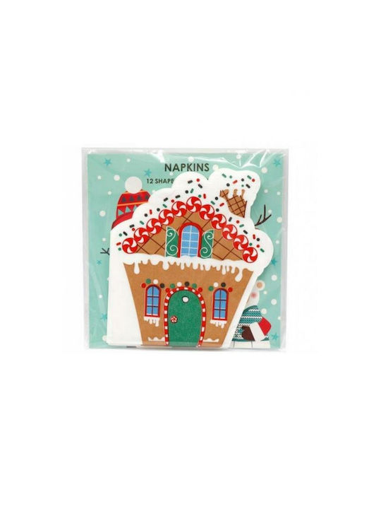 Plastona Christmas Napkins L33xW33cm 1pcs