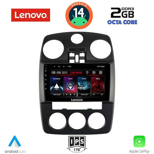 Lenovo Car Audio System Chrysler PT Cruiser 2005-2010 (Bluetooth/USB/AUX/WiFi/GPS/Apple-Carplay/Android-Auto) with Touch Screen 9"