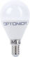 Jager Λάμπα LED 8W για Ντουί E14 Φυσικό Λευκό 710lm