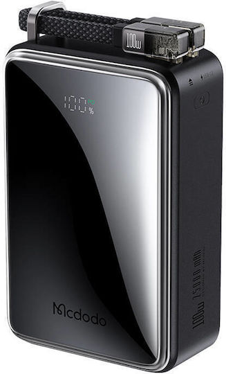 Mcdodo MC-0561 Digital Dis Power Bank 25000mAh 100W με Θύρα USB-C Μαύρο