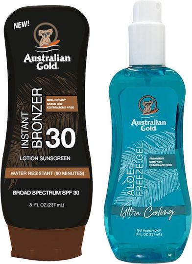Australian Gold Balsam Bronzer LSF30 + Aloe Freeze Gel
