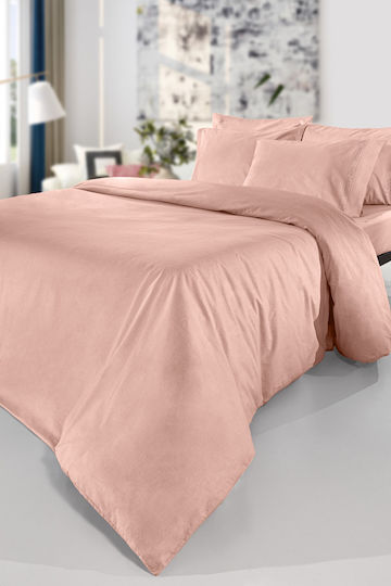 Guy Laroche für Einzelbett 100x200+32cm mit Gummizug Color Plus Coral