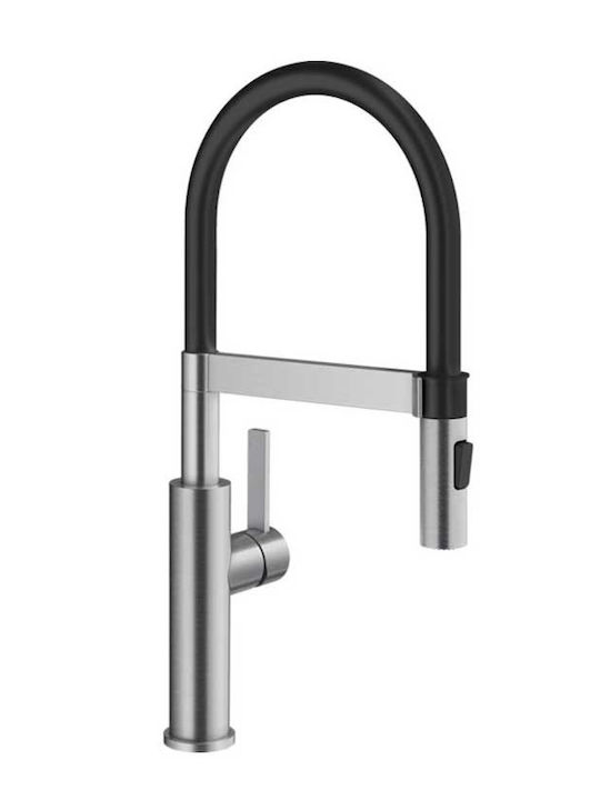Blanco Sonea-s Flexo Kitchen Faucet Counter Gray