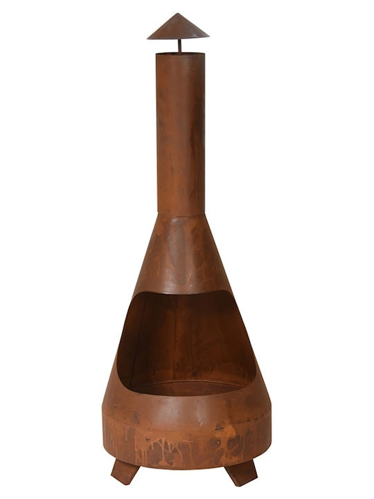 Firepit FB8200960 Brown 44x44x118cm