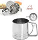 Hand Sieve Stainless Steel Handle Large 12.5x18x12cm Forhome 680143 Home
