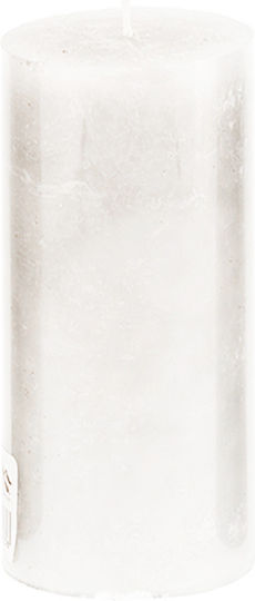 Lumânare Buștean Parfum Φ6.5x15 Tns Alb 05-950-3171