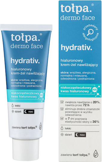 Tolpa Hydrativ Hyaluronic Light Ενυδατικό Gel Προσώπου με SPF15 & Υαλουρονικό Οξύ 40ml