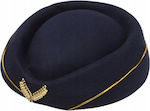 Carnival Hat Navy Blue made of Plastic