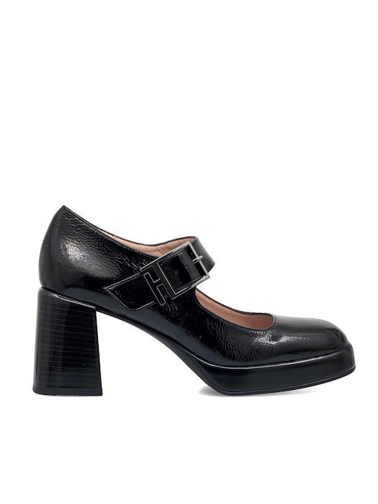 Hispanitas Leder Pumps Schwarz