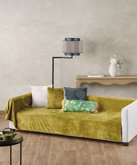 Kentia Kameron Ριχτάρι Διθέσιου Καναπέ Fleece 180x250εκ. 36