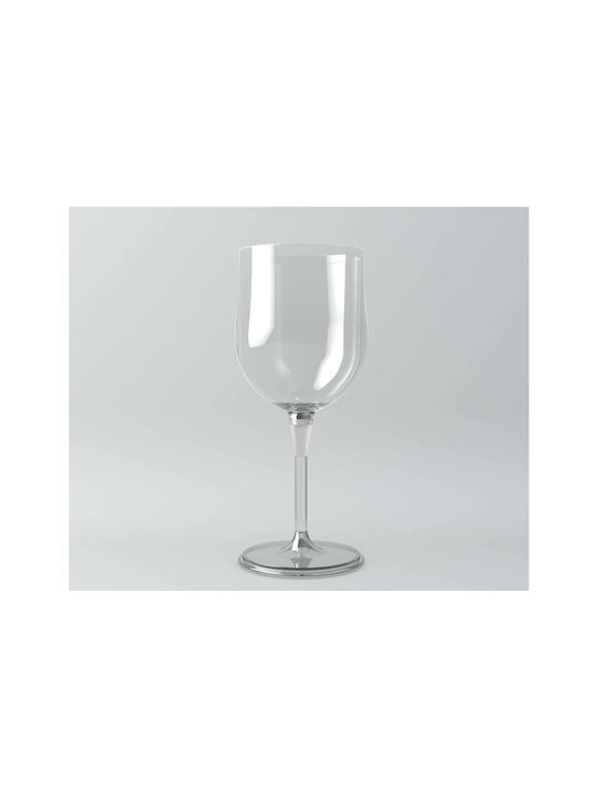 Winkee Set of Glasses for White Wine made of Glass Stemmed 2pcs