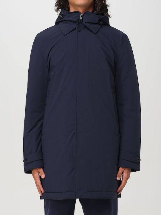 Woolrich Stretch Μπουφάν Blue