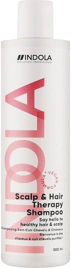 Indola Scalp & Hair Therapy Shampoos against Dandruff for Coloured Hair 300ml