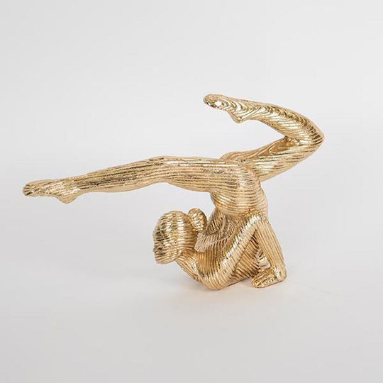 Estheti Home Decorative Sculpture Woman Gold 25x7x15.5cm 752-27072
