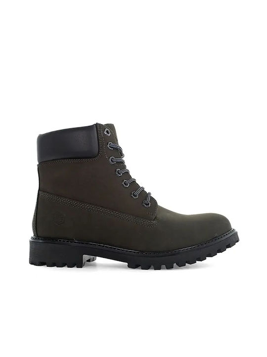 Lumberjack Green Men's Boots