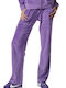 Долнище на анцуг Велур Purple Saphire