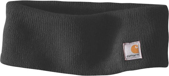Headband Knitted in Black color