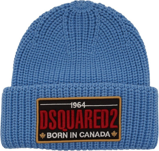 Beanie Ανδρικός Σκούφος Πλεκτός σε Γαλάζιο χρώμα