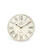 Platinet December Wanduhr Kunststoff Beige