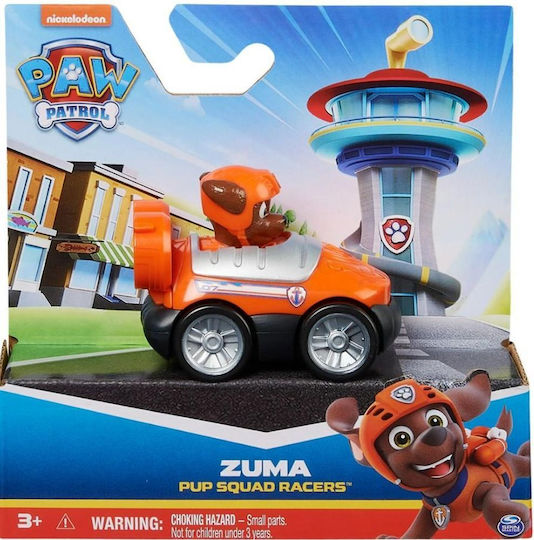 Spin Master Paw Patrol Αυτοκινητάκι Pup Squad Racers - Zuma για 3+ Ετών
