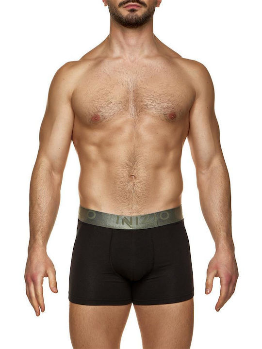 Inizio Men's Boxer Black/Khaki