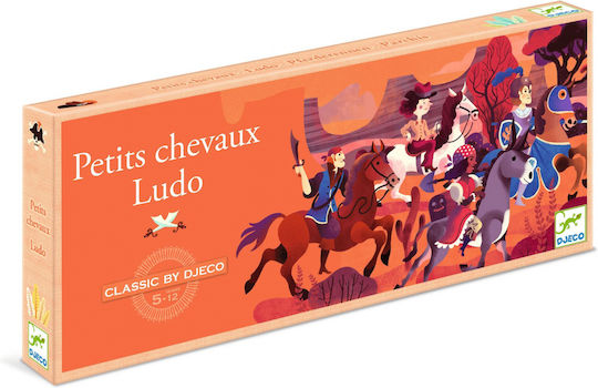 Board Game Petits Chevaux Ludo for 2-4 Players 5+ Years Old (FR) Djeco