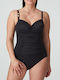 One Piece Swimsuit For Large Bust Roast Coffee