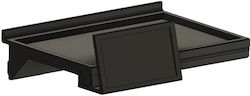 Slat Ραφι 12χ20 Black Colour