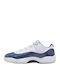 Air  11 Retro Low Herren Sneakers White / Midnight Navy / Diffused Blue / Football Grey