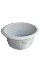 Viomes Round Basin No.65 Grey Beige Capacity 15lt