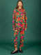Women's Chino Trousers Slim Fit Magenta