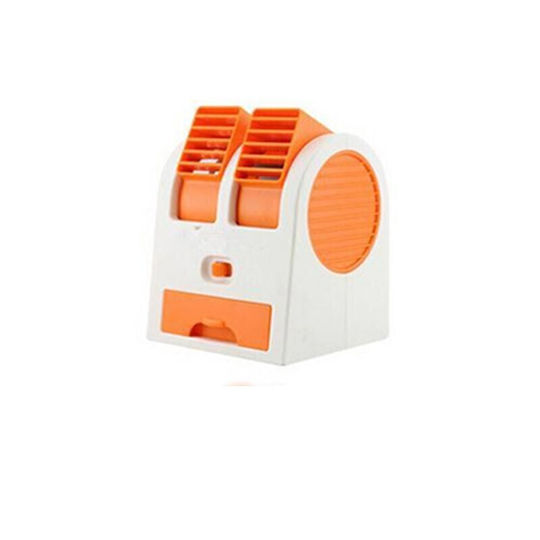 Desktop USB Fan Mini Air Cooler Orange