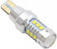 LED Auto Alb T15 W16W Cree Canbus LED 80W 12-24V
