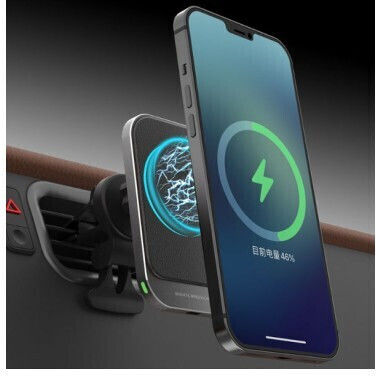 Magsafe Magnetic Car Mount Wireless Charging 15W Qi Fast Charge QC3.0 Cwcph-mg1 Magsafe Magnetic Car Mount Wireless Charging 15W Qi Fast Charge QC3.0 Cwcph-mg1