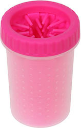 Dog Foot Cleansing Container Pink 1pc