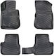 Set de Covorașe Auto din Cauciuc Tip Tavă Peugeot 208 I 2012-2019