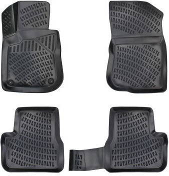Set de Covorașe Auto din Cauciuc Tip Tavă Peugeot 208 I 2012-2019