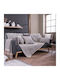 Teoran Nashville Ριχτάρι Πολυθρόνας Chenille 180x150εκ. 01