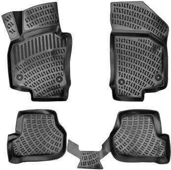 Set Covorașe Auto din Cauciuc Tip Disc Seat Altea 2004-2015