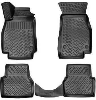 Set de covorașe auto din cauciuc tip tavă Audi A6 C8 Tip 4k 2018