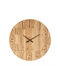 Bizzotto Mariel Nat Wall Clock D70 Ø70x5h