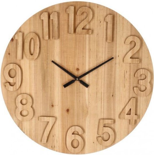Bizzotto Mariel Nat Wall Clock D70 Ø70x5h
