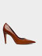 Spitze Zehe Pumps Braune