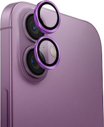 Uniq Τζαμάκι Κάμερας Ροζ για iPhone 16, iPhone 16 Plus