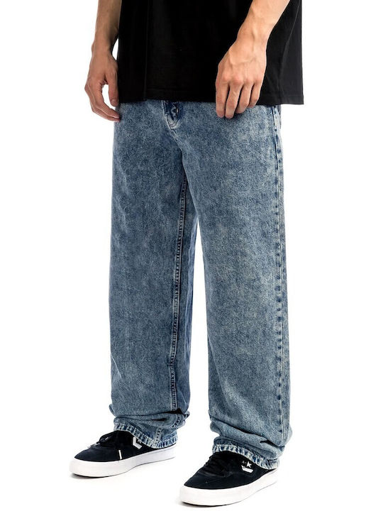 Thomasville Men's Jeans Pants with Loose Fit Blue Marble
