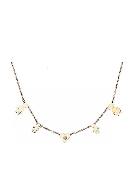Personal Jewel Necklace Silver 925 Small Family Pendant