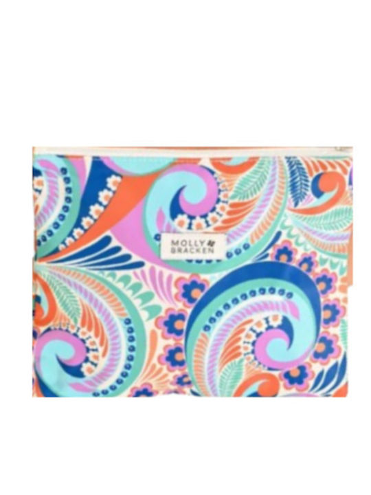 Molly Bracken Γυναικείο Νεσεσέρ σε Μωβ χρώμα 21cm Molly Bracken Γυναικείο Νεσεσέρ σε Μωβ χρώμα 21cm