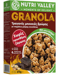 Nutri Valley Healthy Foods Granola με Μαύρη Σοκολάτα Χωρίς Προσθήκη Ζάχαρης Nutri Valley (375g) Nutri Valley Healthy Foods Granola με Μαύρη Σοκολάτα Χωρίς Προσθήκη Ζάχαρης Nutri Valley (375g)